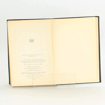 Kniha Anglicko-český slovník 1956