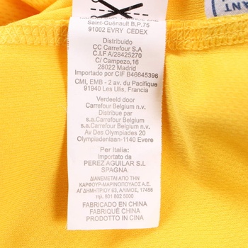 Pánské tričko Sport concept odstín žluté