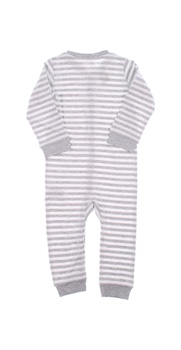Dětský overal na spaní H&M bílo-šedý