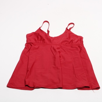 Dámské dvoudílné plavky heekpek červené XL