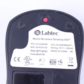 Optická myš Labtec Media Wireless Desktop 80