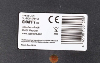 Klávesnice Speed Link Snappy (SL-6425-SRD-CZ)