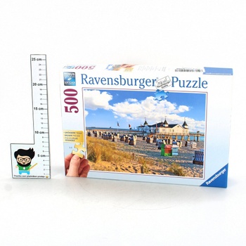 Puzzle Ravensburger 136520 Pláž u Ahlbecku