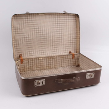 Cestovní kufr Kazeto odstín hnědé