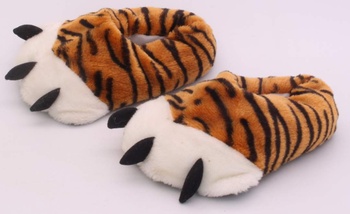 Pánské papuče tygří tlapy s drápy