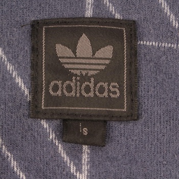 Pánská mikina Adidas odstín šedé se vzory