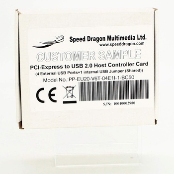 Řadič USB 2.0 Speed Dragon Multimedia Ltd.  