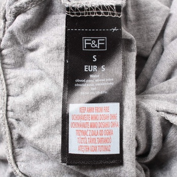 Pánské tepláky F&F odstín šedé 