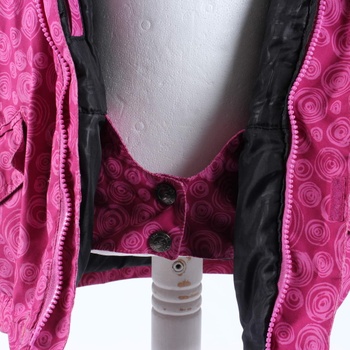 Dívčí bunda YDI Sports růžové barvy