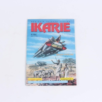 Sada časopisů Ikarie z roku 1992