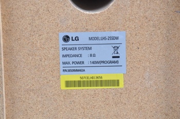 Reprosoustava LG LHS-25SDW