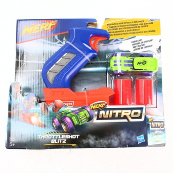 Nerf Nitro Hasbro Throttleshot Blizt modrý