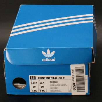 Dětská obuv Adidas Continental 80C, bílá