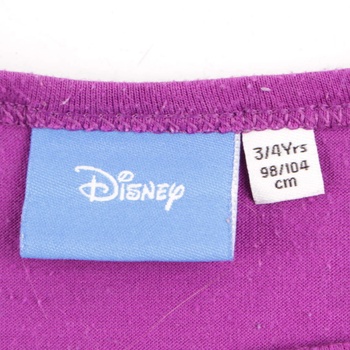 Dívčí tričko Disney fialové s Annou a Elsou