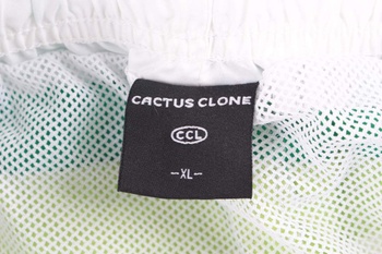 Pánské plavky Cactus Clone CCL zeleno bílé