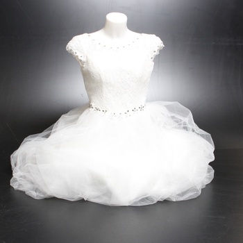 Dámské svatební šaty Eyekepper dlouhé bílé