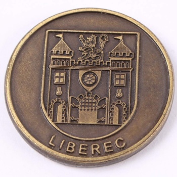 Pamětní mince města Liberec - 2 kusy