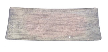 Tác dřevěný černý 13 x 34 cm