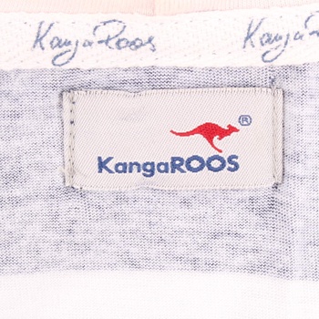 Dámské šaty KangaROOS modré s bílými proužky