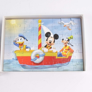Puzzle DINO motiv Mickey Mouse 2 x 48 dílků
