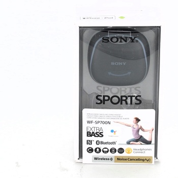 Bezdrátová sluchátka Sony WF-SP700NB černá