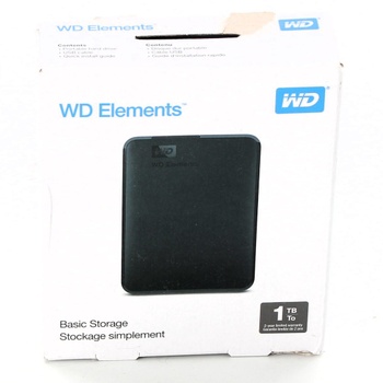Externí disk WD Elements 1TB