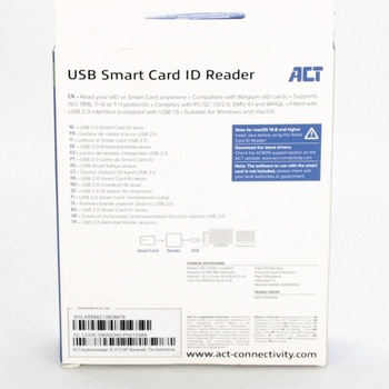 Čtečka karet ACT AC6015 do USB