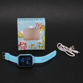 Dětské chytré hodinky PTHTECHUS S1901 Blue
