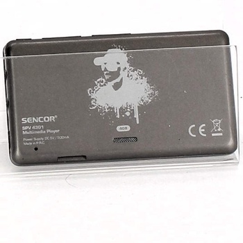 MP3/4 přehrávač Sencor SPV 4301 4 GB