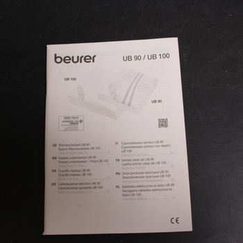 Vyhřívaný potah matrace Beurer UB 100