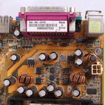 Základní deska Asus K8V-MX + AMD Sempron