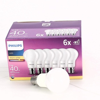 Sada LED žárovek Philips 6ks 