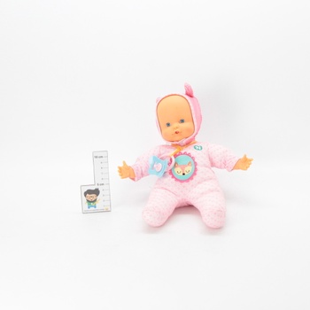Dětská panenka s dudlíkem 20x10cm 