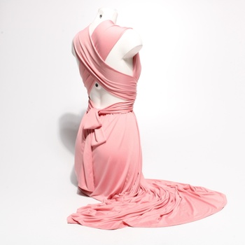 Společenské šaty Lalia růžové
