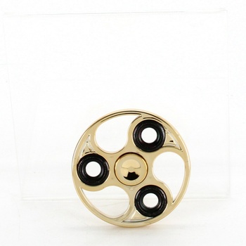 Fidget Spinner Teddies 541381 zlatý kruh