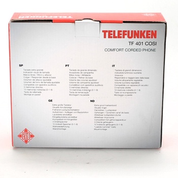 Telefonní záznamník Telefunken TF 401 EUO 