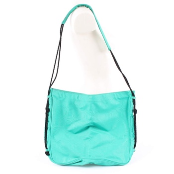Dámská kabelka odstín zelené s kočkou