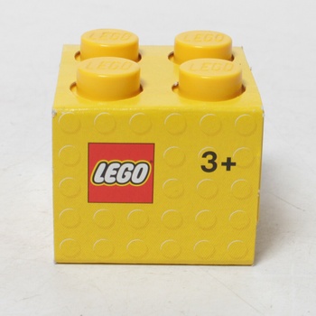 Mini úložný box Lego 4 žlutý