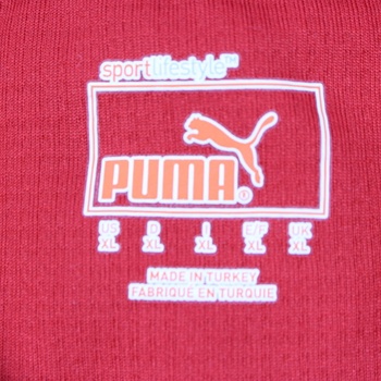 Fotbalový dres Puma tmavě červené barvy