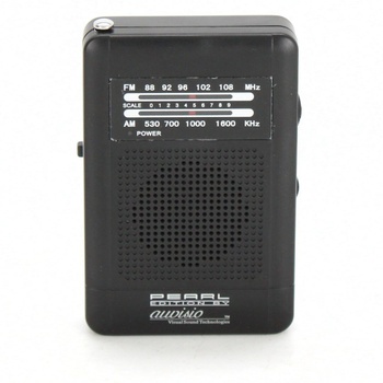 Rádio PEARL černé ZX2903-944