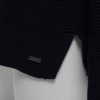 Dámský svetr Tom Tailor žebrovaný černý