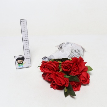 Umělé růže Hawesome 12 kusů