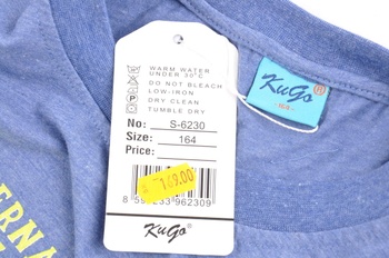 Dětské tričko KuGo S-6230 modré