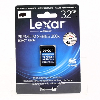 SDHC karta Lexar Premium Series 300x 32 GB