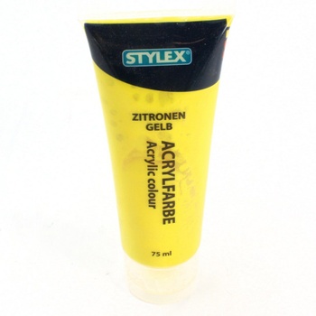 Akrylová barva STYLEX 28641 citronově žlutá