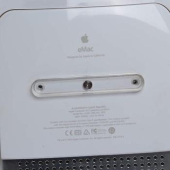 All-in-one počítač Apple eMac G4 800MHz bílý