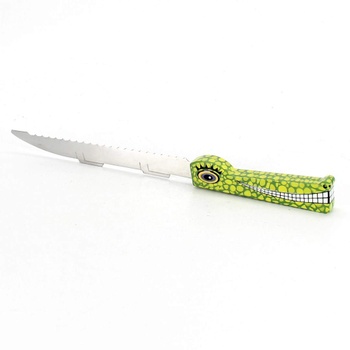 Kuchyňský nůž se vzorem krokodýla