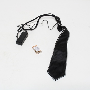 Svítící kravata San Zhi, černá