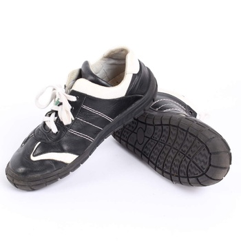 Dětské vycházkové boty DPK černobílé