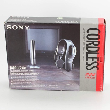 Bezdrátová sluchátka Sony MDR-IF210K černá